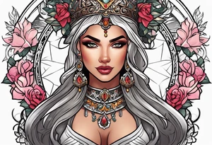 Justicia Goddess . tattoo idea