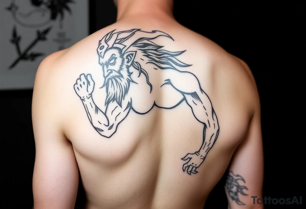 poseidon tattoo idea