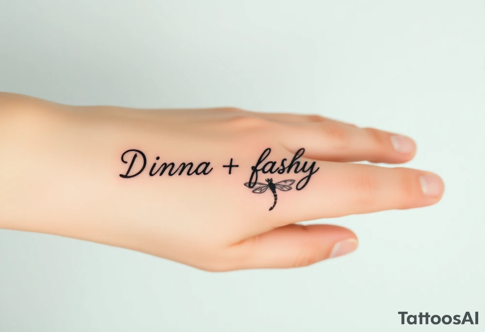 Dinna fash dragon fly celtique whit flower ecossai tattoo idea