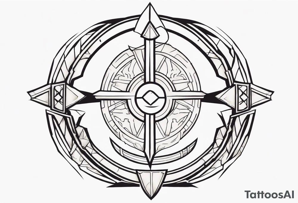 Ancient spartan symbol tattoo tattoo idea