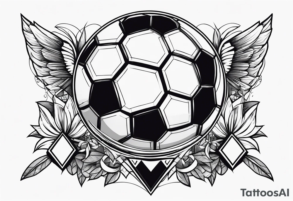 Football tattoo idea