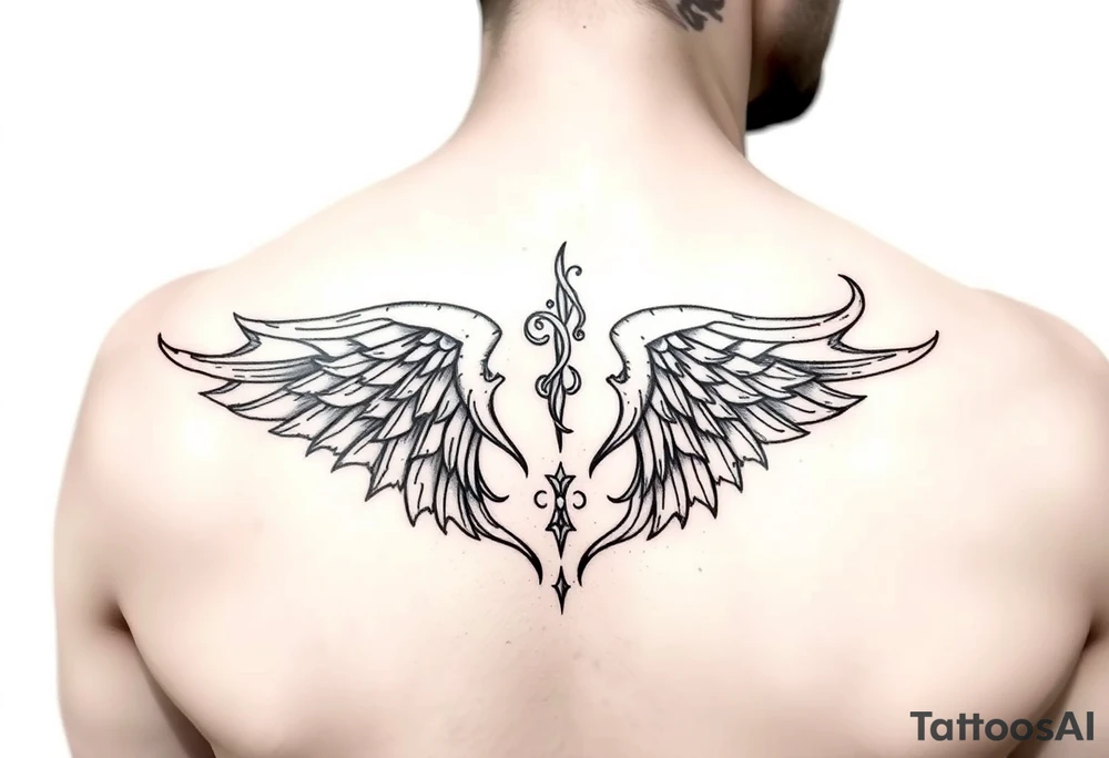 Siluetas de pareja tattoo idea