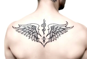 Siluetas de pareja tattoo idea