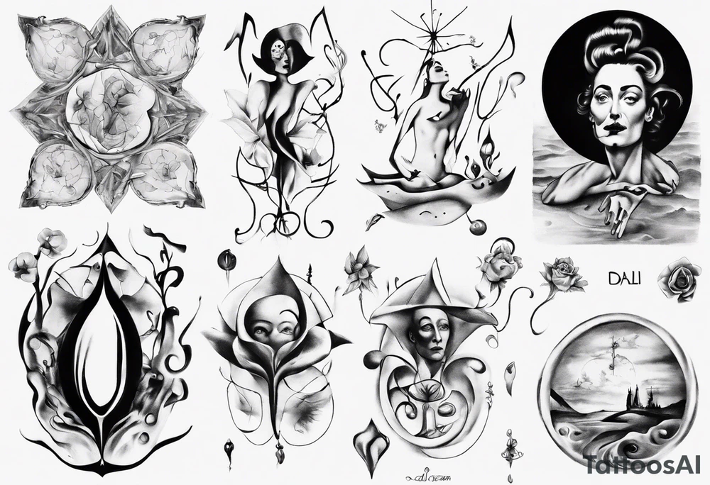 Dali’s dream tattoo idea