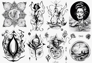 Dali’s dream tattoo idea