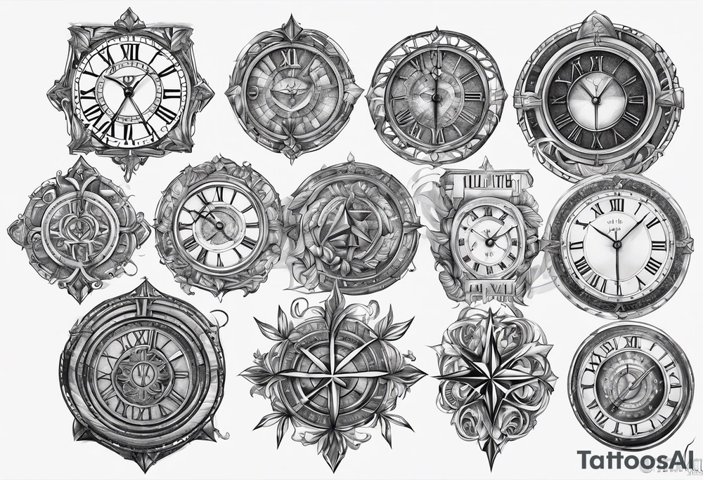 roman numerals IX-VI-LVII tattoo idea