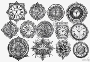roman numerals IX-VI-LVII tattoo idea