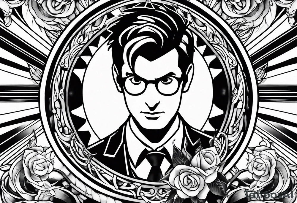 Doctor who 10th doctor tattoo idea