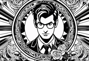 Doctor who 10th doctor tattoo idea
