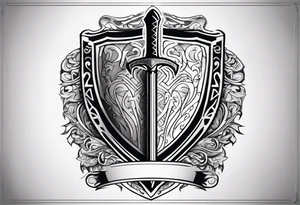 Valhalla
sword shield armour tattoo idea