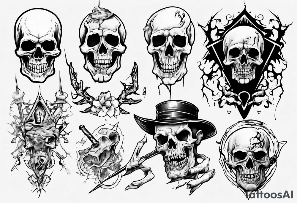 Undead tattoo idea