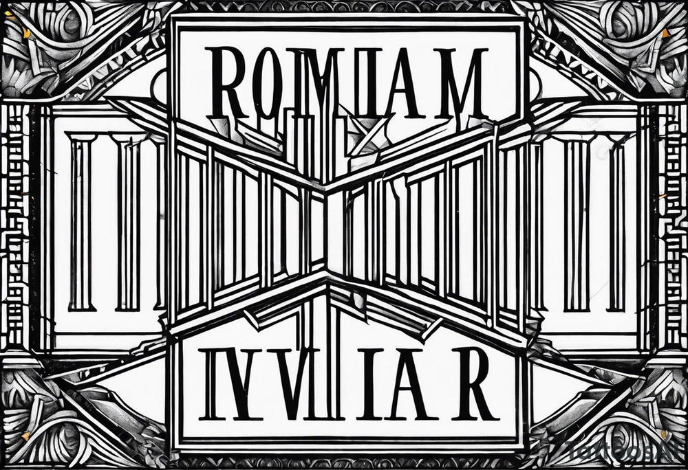 Roman numerals of December 27th 1950 for a forearm tattoo idea