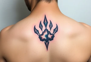 Dog paw nebula tattoo idea