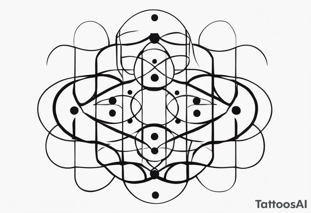 simple shape made from black dots and circles to go on upper arm/shoulder tattoo idea simple shape made from black dots and circles to go on upper arm/shoulder tattoo idea