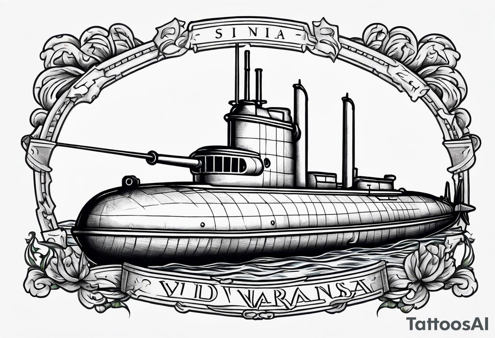 virginia class submarine tattoo idea