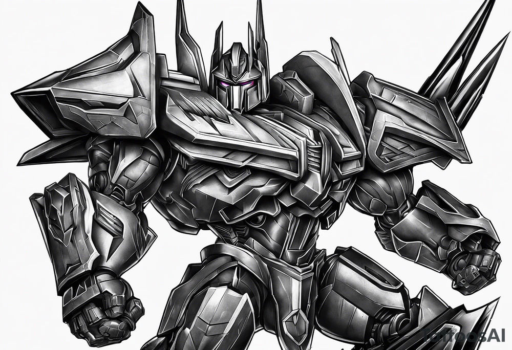 Megatron tattoo idea