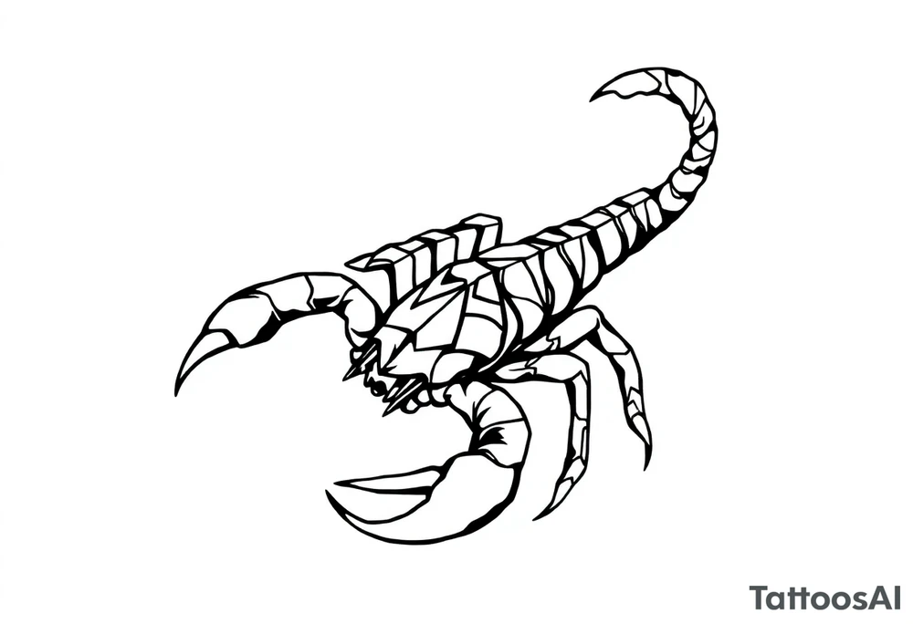 Scorpion tattoo idea