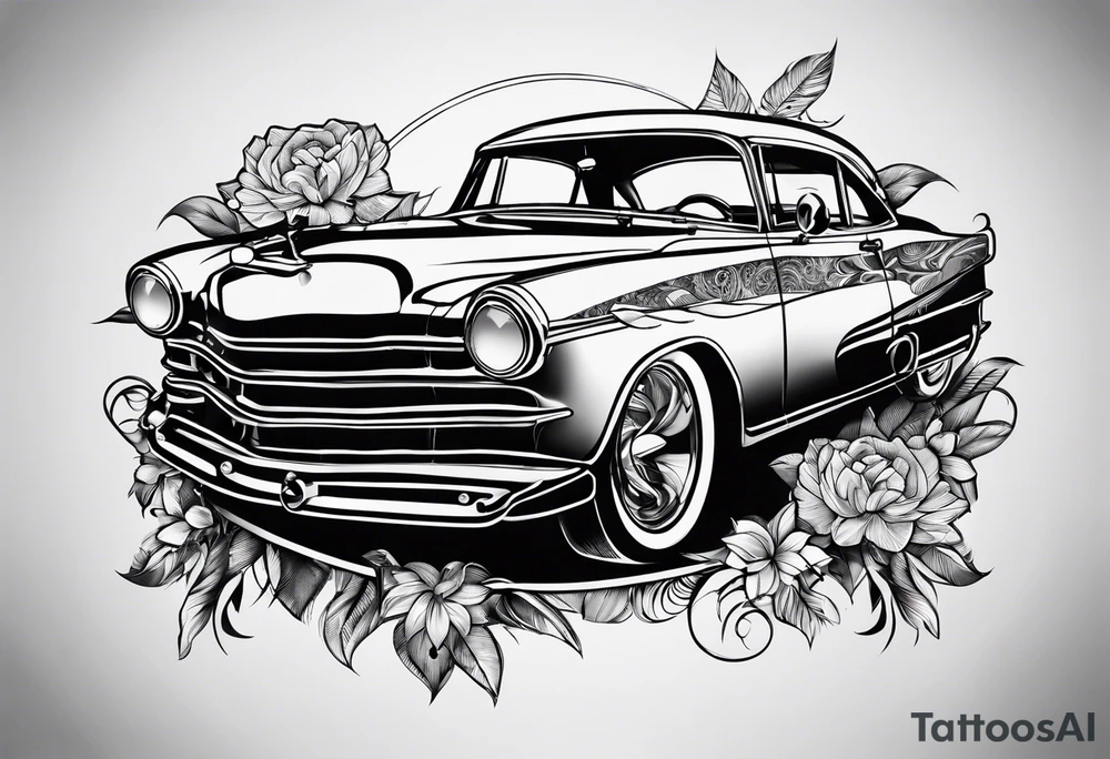 coupe glass tattoo idea