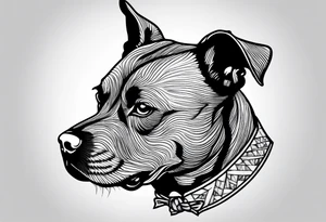 punk rock
 pitbull tattoo idea