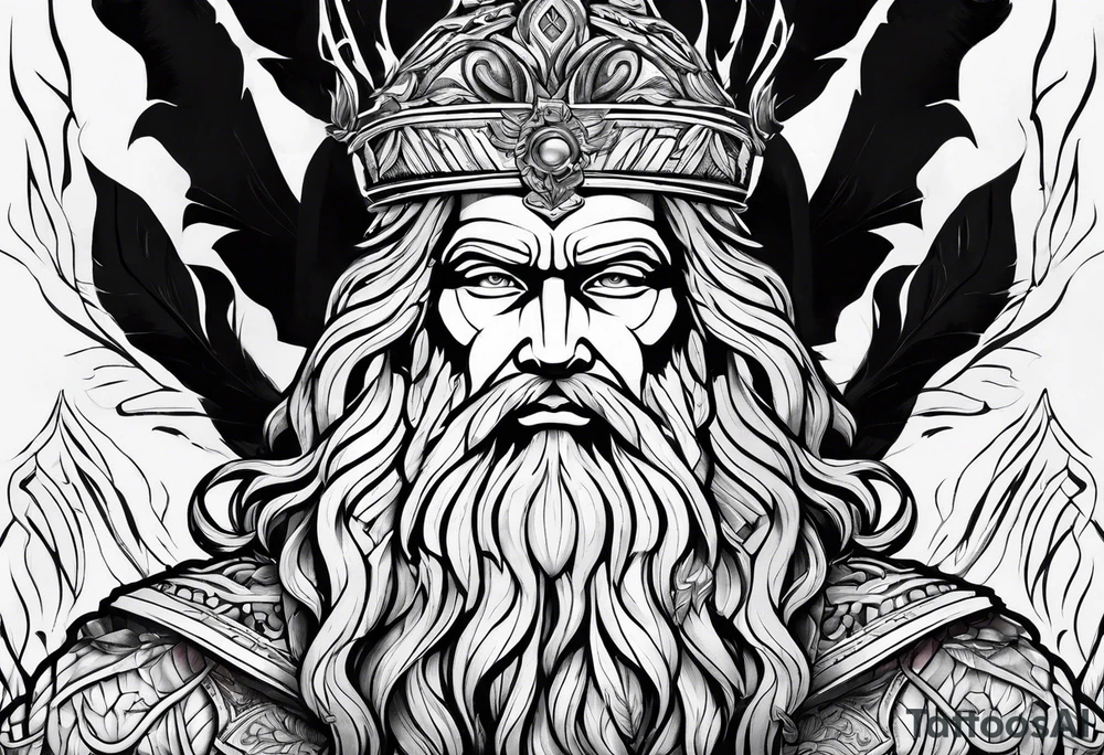 zeus tattoo idea