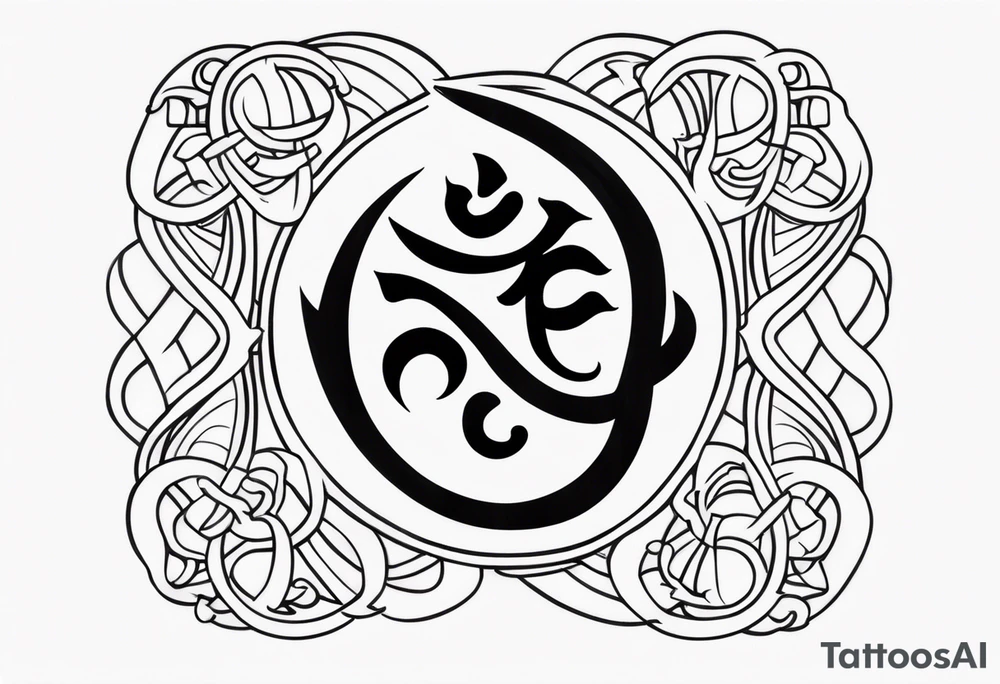 GYE NYAME tattoo idea