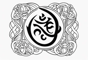 GYE NYAME tattoo idea
