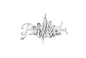 Portland oregon 503 tattoo idea