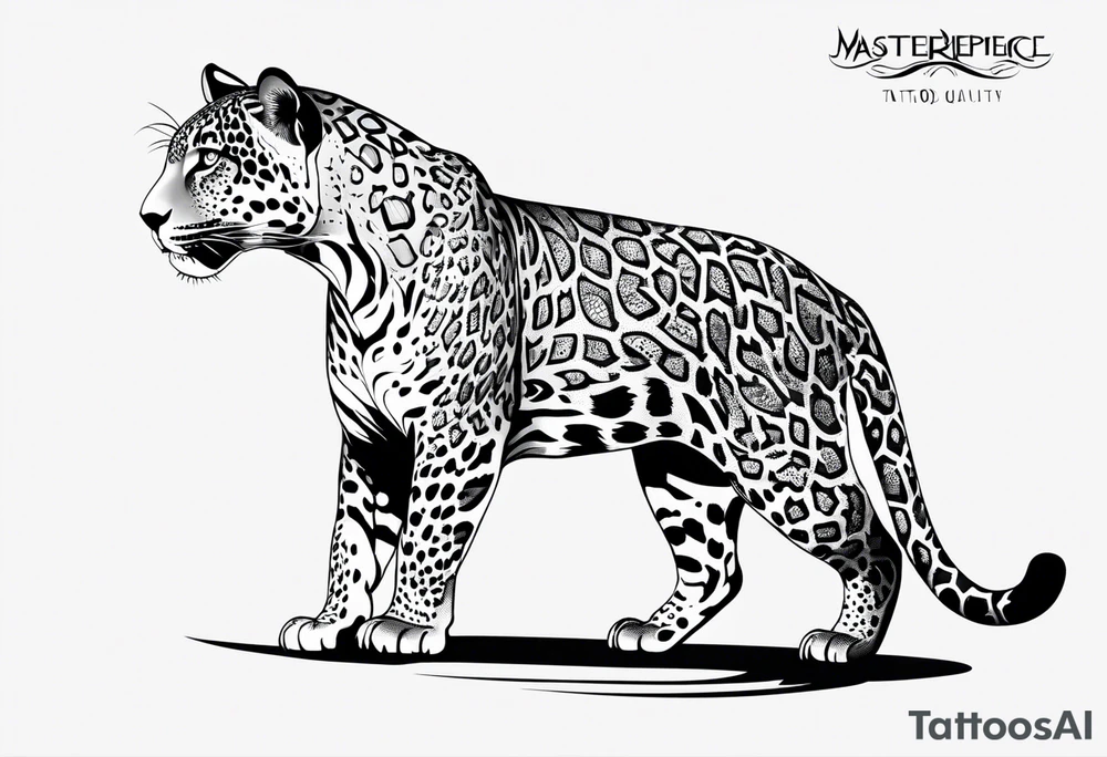 Jaguar tattoo idea