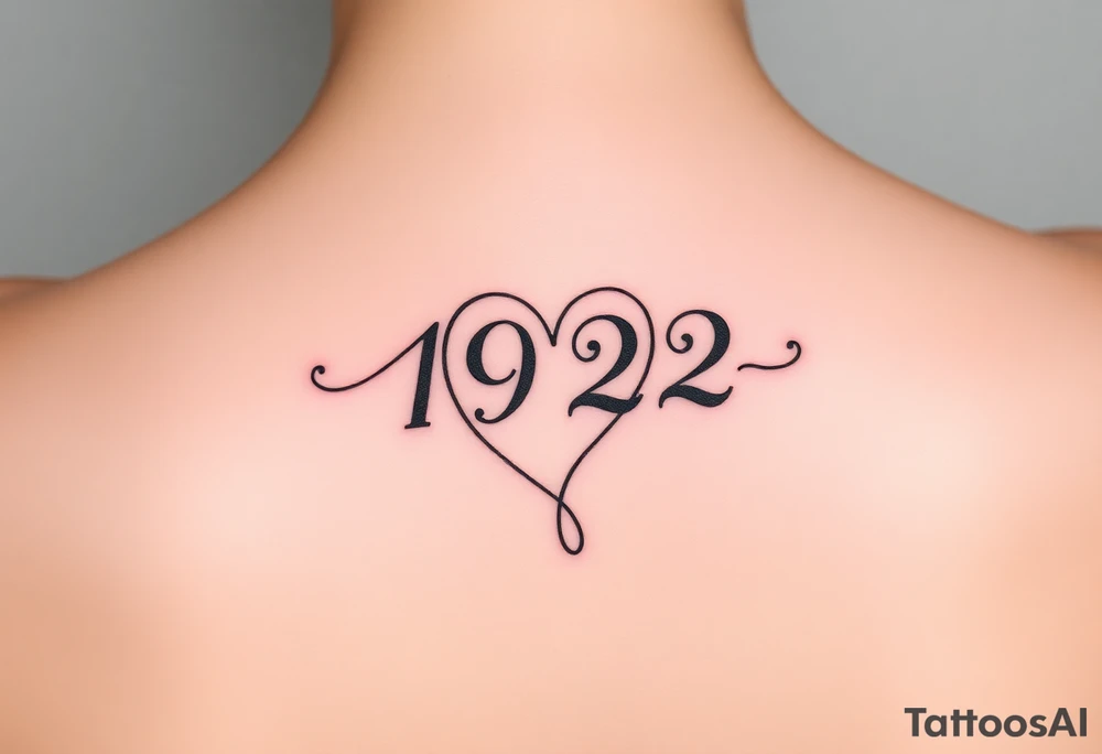 Heart with 192 in the middle and a L connected to the end of teh heart tattoo idea