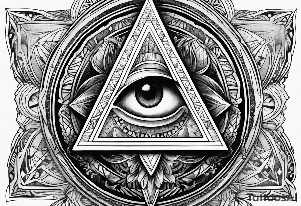 illuminati tattoo idea