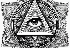 illuminati tattoo idea