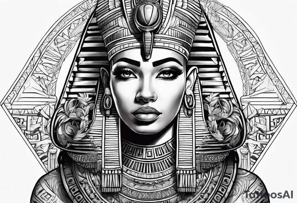 egyptian tattoo tattoo idea