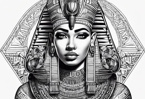 egyptian tattoo tattoo idea