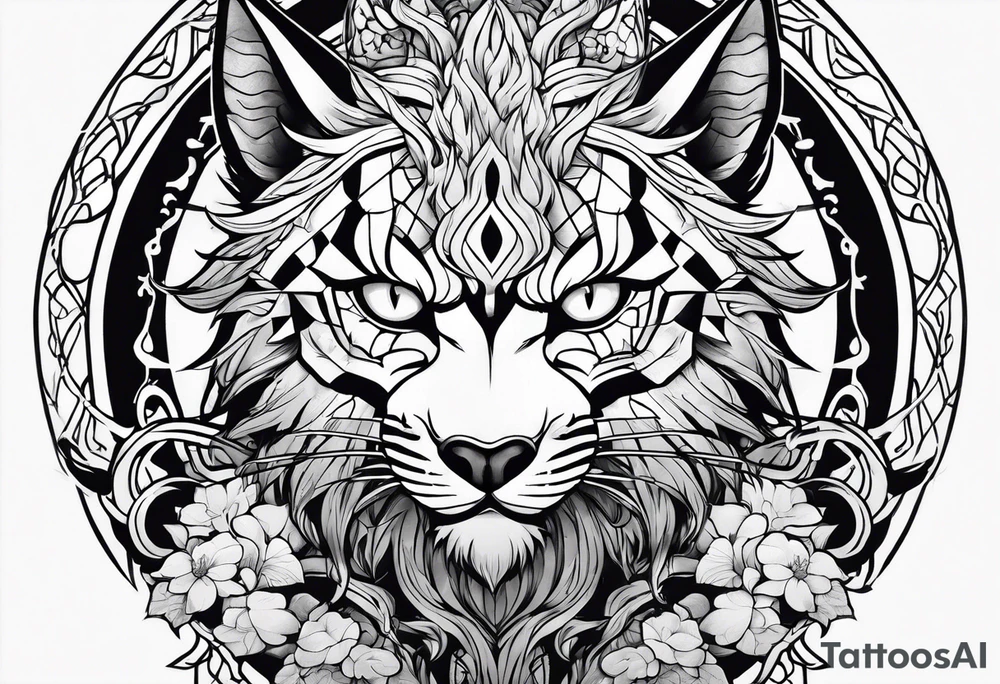 anime tattoo demon slayer tattoo idea