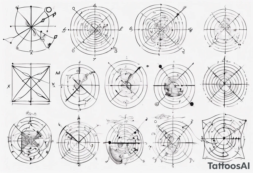 The mathematical friendship graph from graph theory that is cute tattoo idea