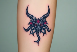 Mehrunes Dagon tattoo idea