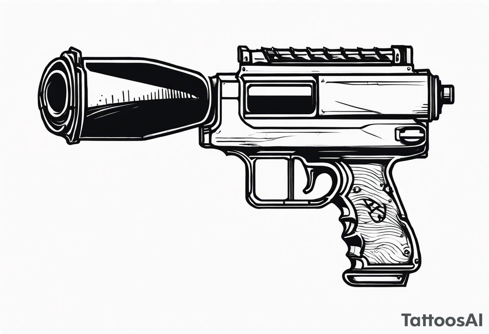 grenade launcher tattoo idea