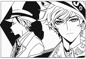 Chuuya Nakahara minimalistic tattoo tattoo idea