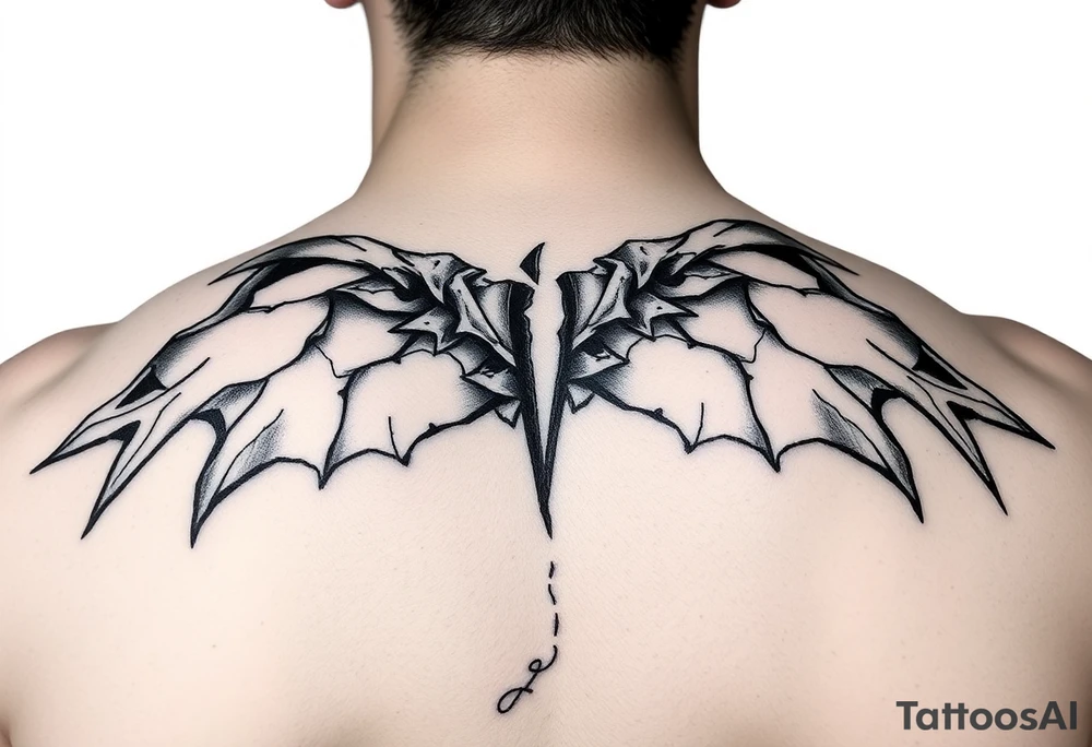broken tattoo idea