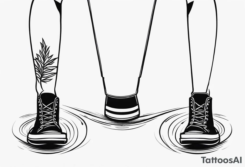 Keep your feet in the ground symbol for neck tattoo tattoo idea