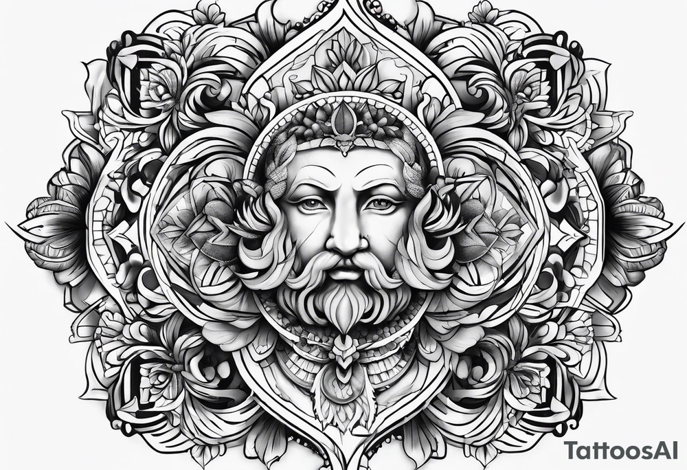 divine proportion tattoo idea