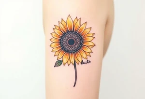 Quotes 
paintbrush
Sunflower tattoo idea