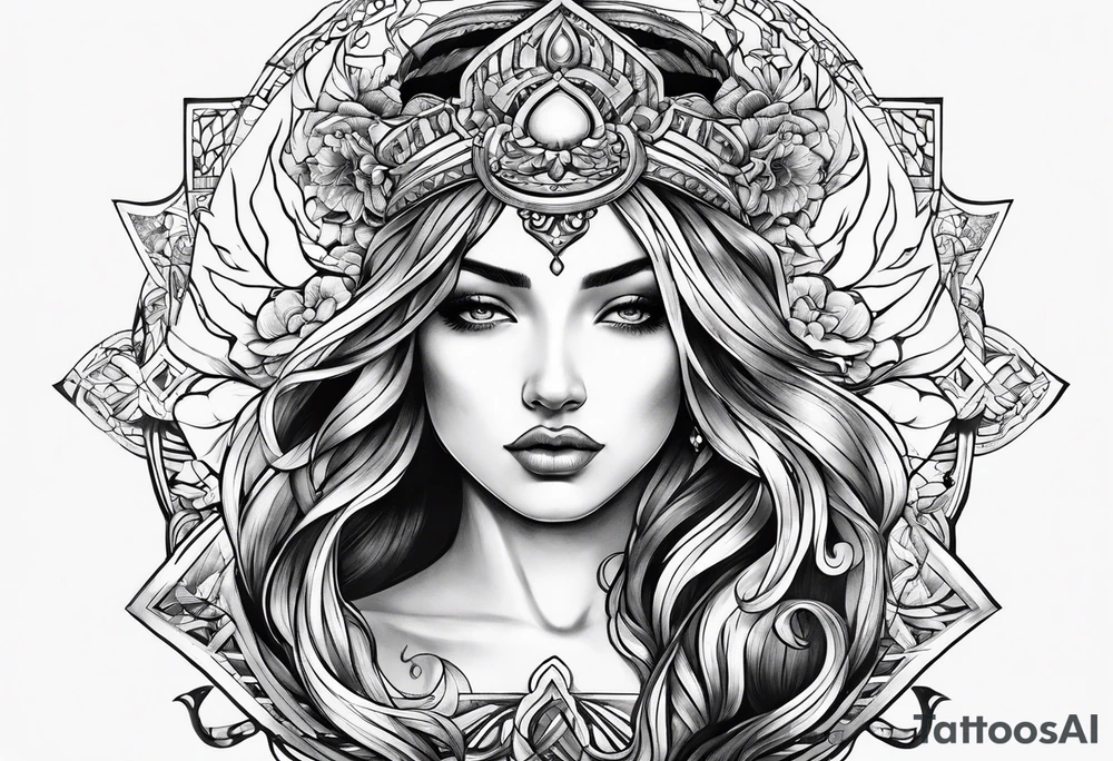 aquarius tattoo idea