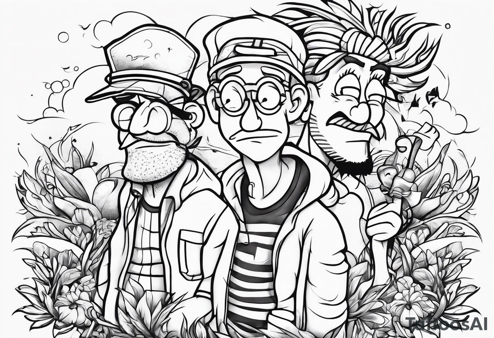Ed edd and eddy tattoo idea