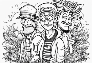 Ed edd and eddy tattoo idea