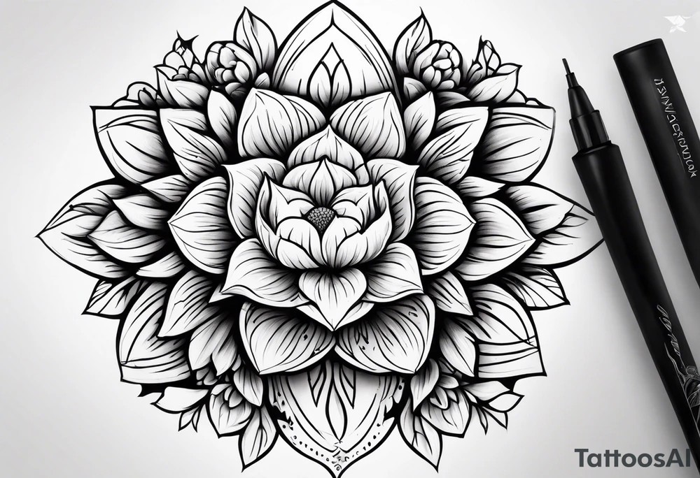 Lampada quebrada saindo flores de dentro e com alguma referência ao xadrez tattoo idea