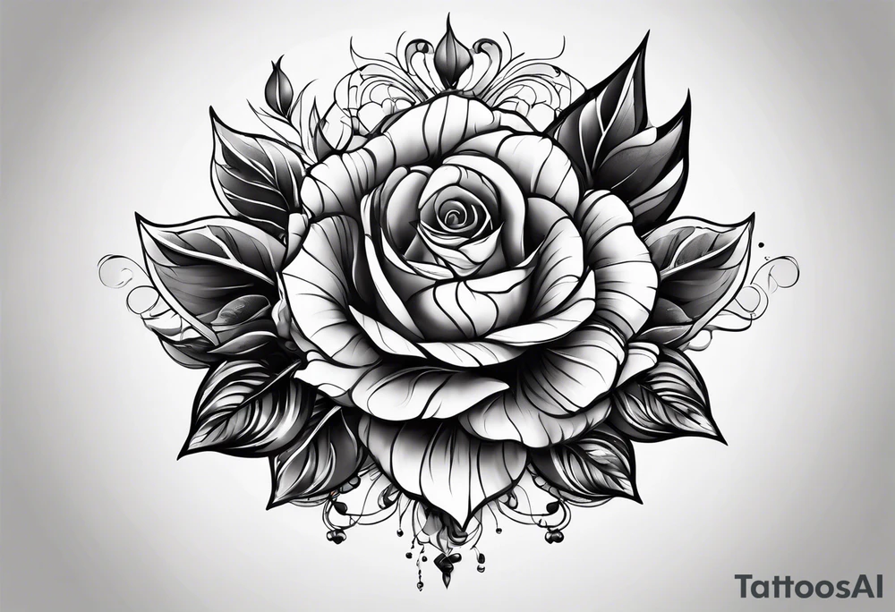 black veins on forearm tattoo idea