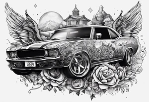 mundo explodindo tattoo idea