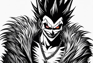 Ryuk Tattoo Ideas | TattoosAI