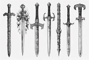 Broad Sword tattoo idea